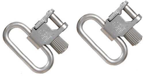 <span style="font-weight:bolder; ">Uncle</span> <span style="font-weight:bolder; ">Mikes</span> Swivels QD SS BL 1" Nickel Plated 10932