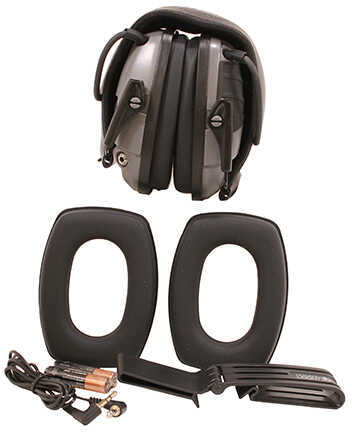 Howard Leight Impact Sport Bolt Earmuff Gray Electronic Folding R-02232