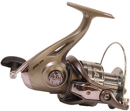 Lews Fishing XL Speed Spin Spinning Reel 50 Size 5.1:1 Gear Ratio 30" Retrieve Rate Ambidext