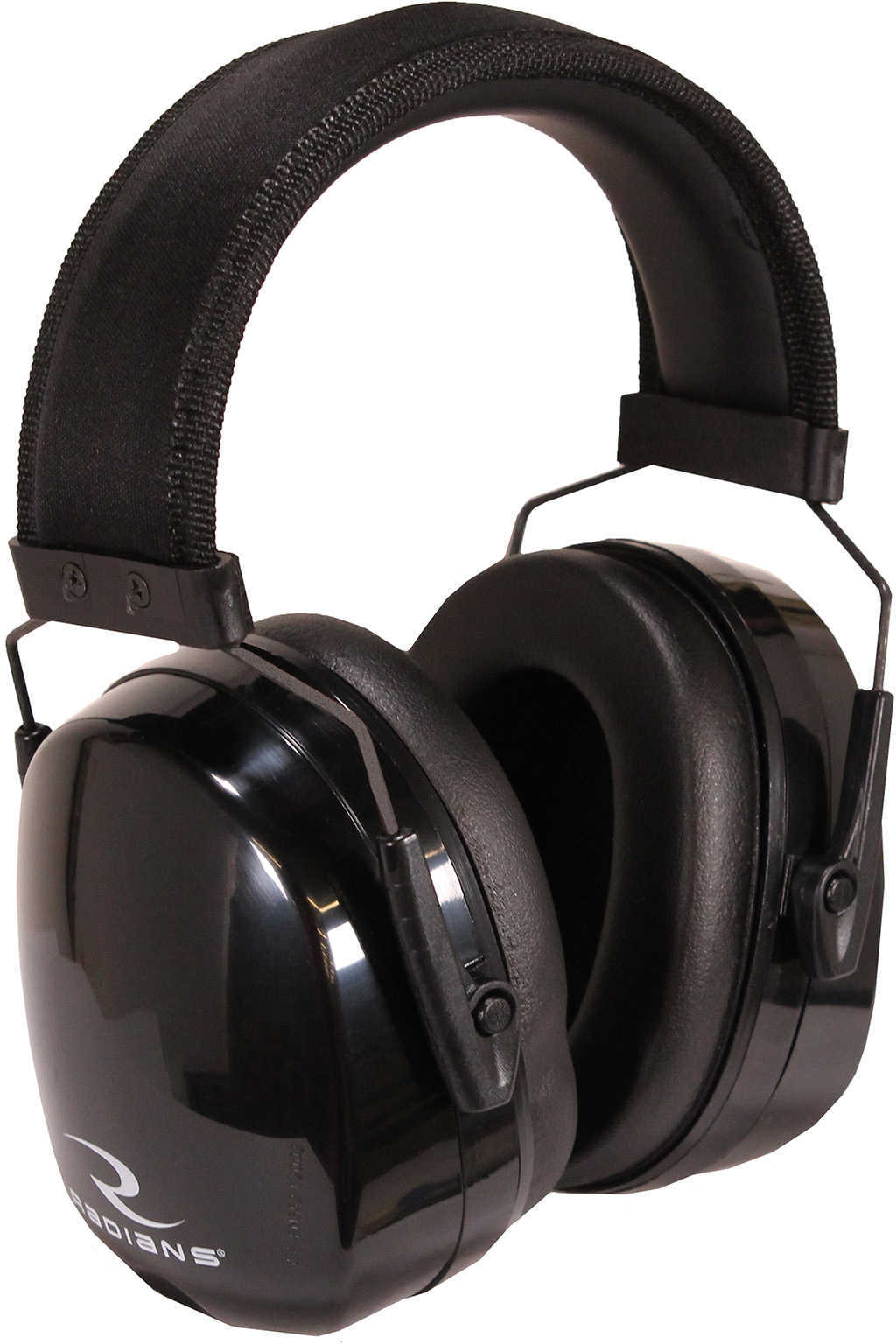 Radians Maximus Earmuff Black NRR 38 Includes Set of Ear Plugs MX0100CS