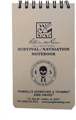 Esee Knives Navigation / Survival Notebook