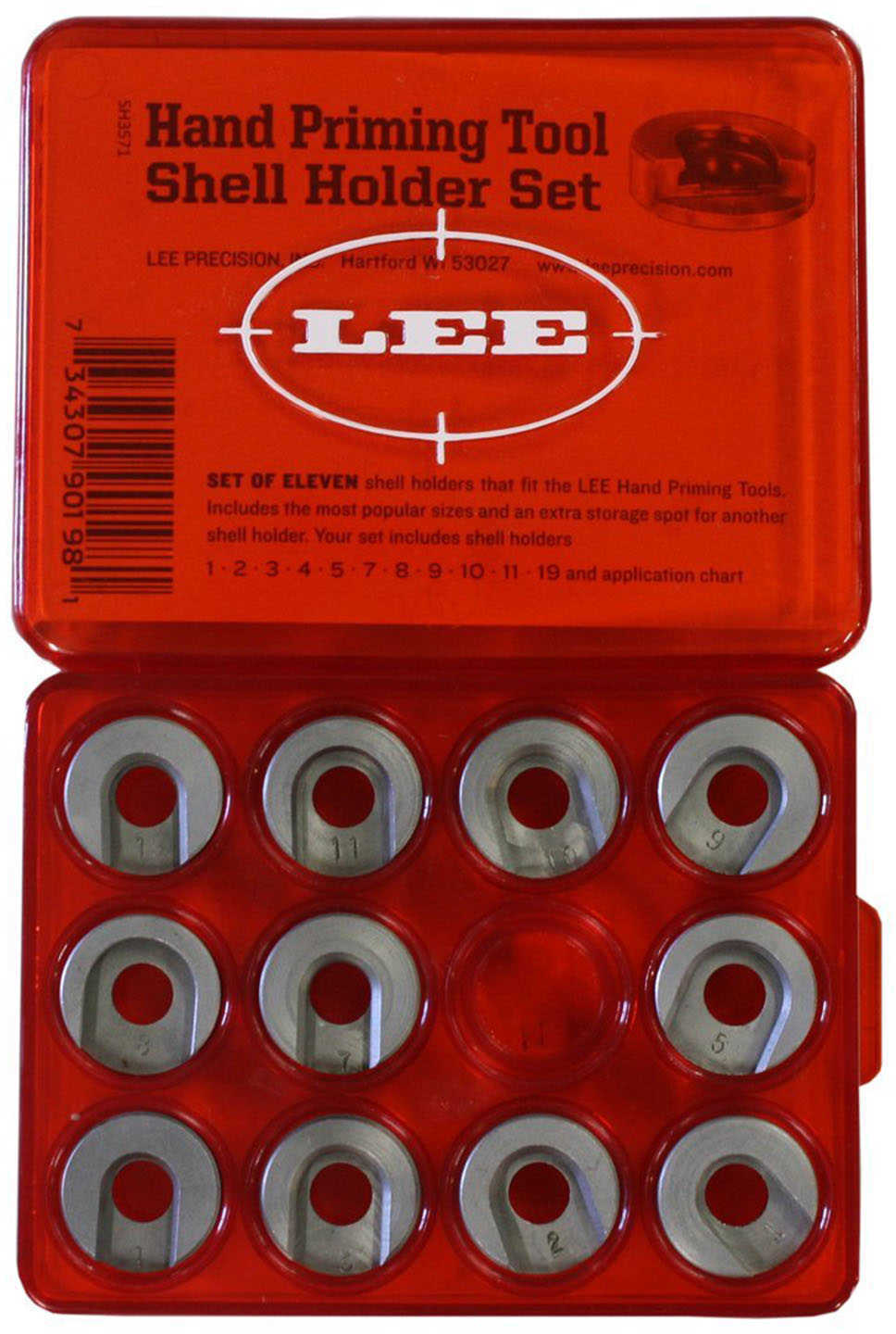 Lee Auto Prime Shell Holder Set Md: 90198