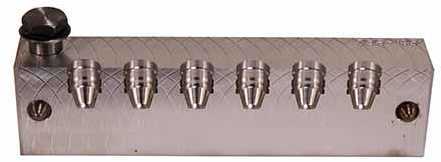 Lee 6-Cavity Mold For 38 Special 357 Magnum Colt New Police S&W 105 Grain Semi-Wadcutter