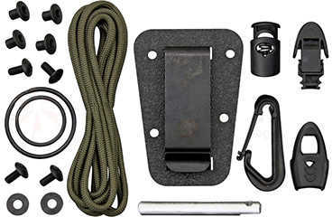 Esee Knives Neck Knife Fixed 2.875" 1095 Carbon Blade Black Powder Coat Sheath Complete Survi