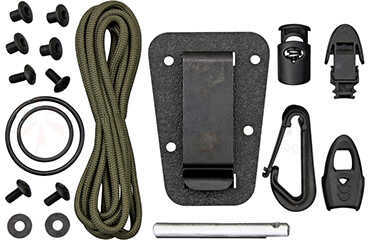 Esee Knives Neck Knife Fixed 2.875" 1095 Carbon Blade Black Powder Coat Sheath Complete Survi