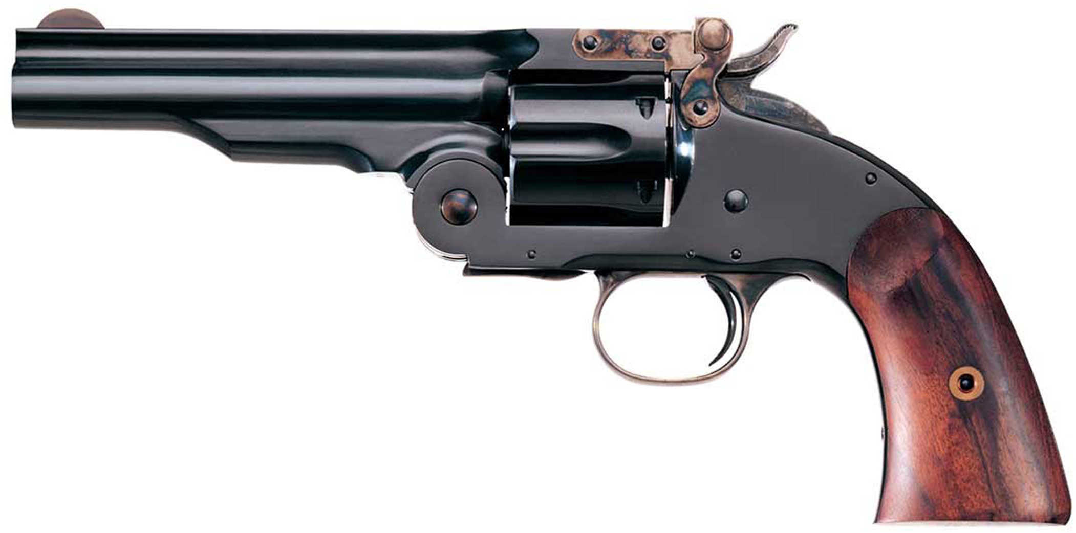 Taylor's & Company 1875 No.3 Schofield 45 Colt 5" Barrel 6 Round Blued Top Break Revolver 0855