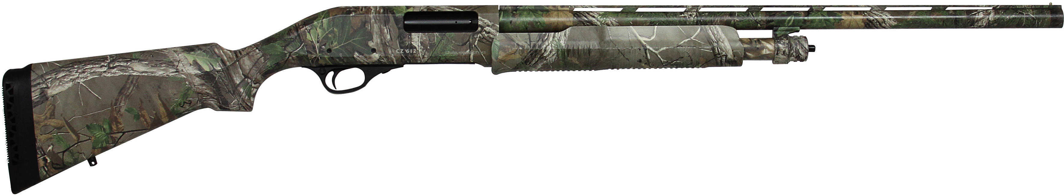 CZ Shotgun Pump CZ-612 Turkey 12 Gauge 26 Inch Barrel 3.5" Chamber Rtap Camo 06533