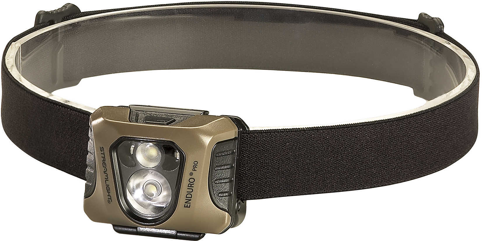 Streamlight Enduro Pro Headlamp Green C4 LED 200 Lumens Three AAA Batteries Coyote Brown Finish 61425