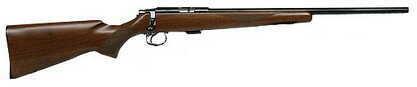 CZ USA 455 American Rifle 22 Long No Sights Walnut Stock 20.5" Barrel 5 Round Mag 02110
