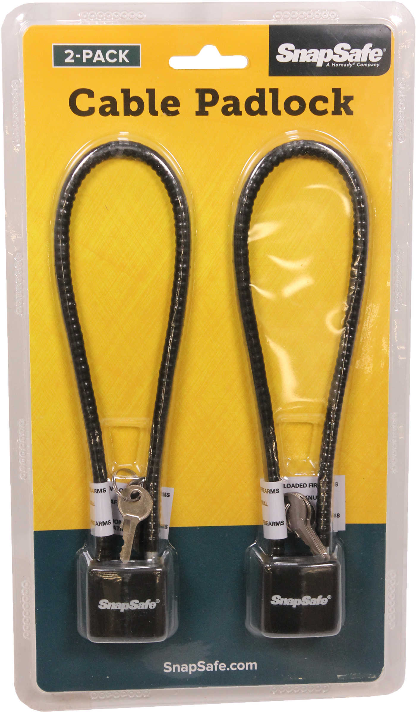 Cable with Padlock, Package of 2 Md: 75281