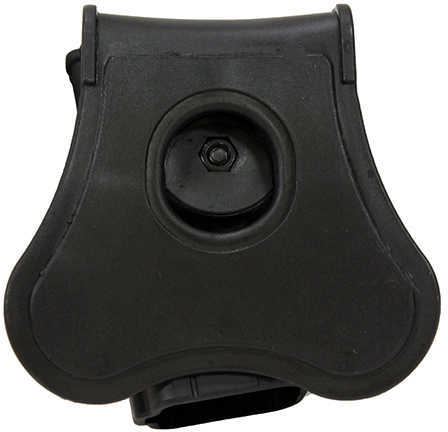 Bulldog Cases Rapid Release Polymer Holster Fits Glock 26/27 Gen 1-4 Right Hand Black RR-G27