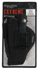 Bulldog Cases Fusion Belt Holster Fits 1911 5" Para P14 EAA Witness Ambidextrous Black FSN-15