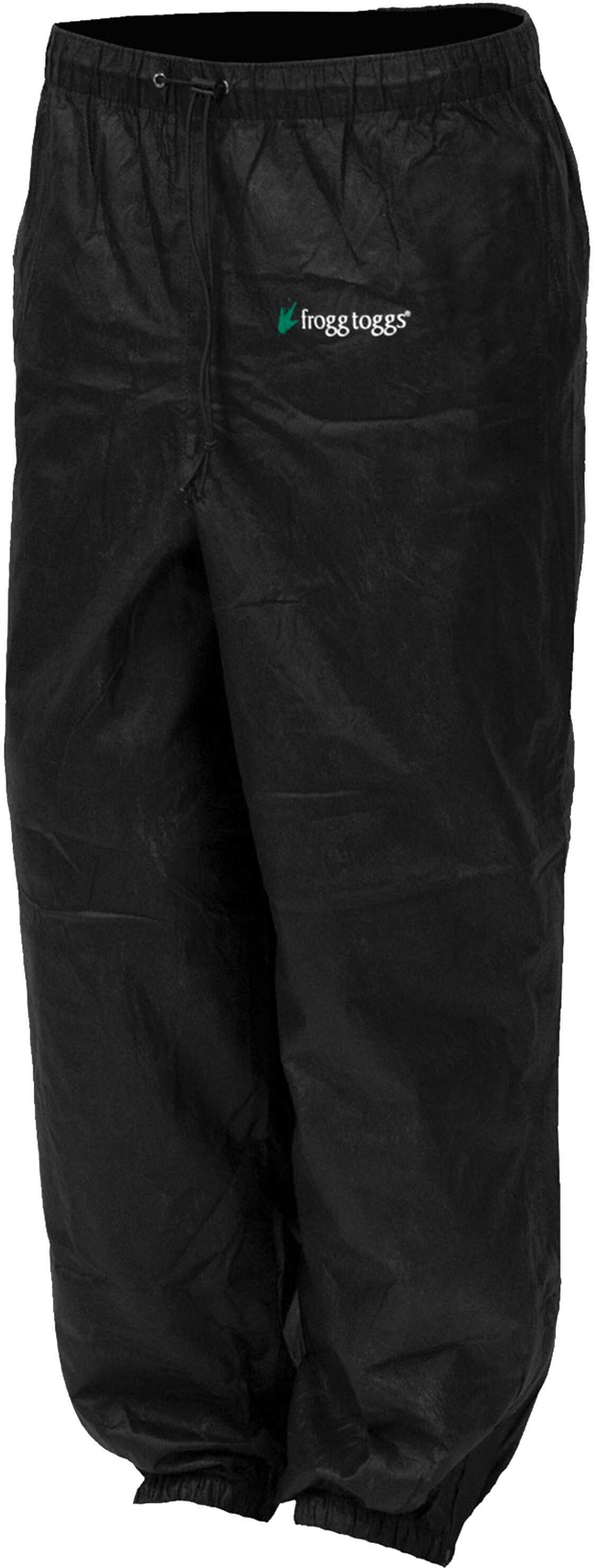 Frogg Toggs Pro Action Pant Ladies Black, Large