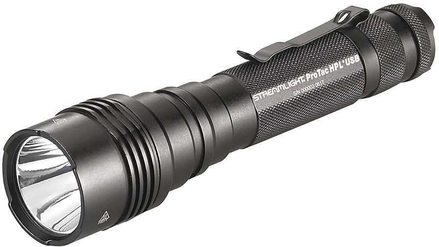 Streamlight ProTac HPL USB Flashlight LED with Rechargeable 18650 Battery, Clam Package