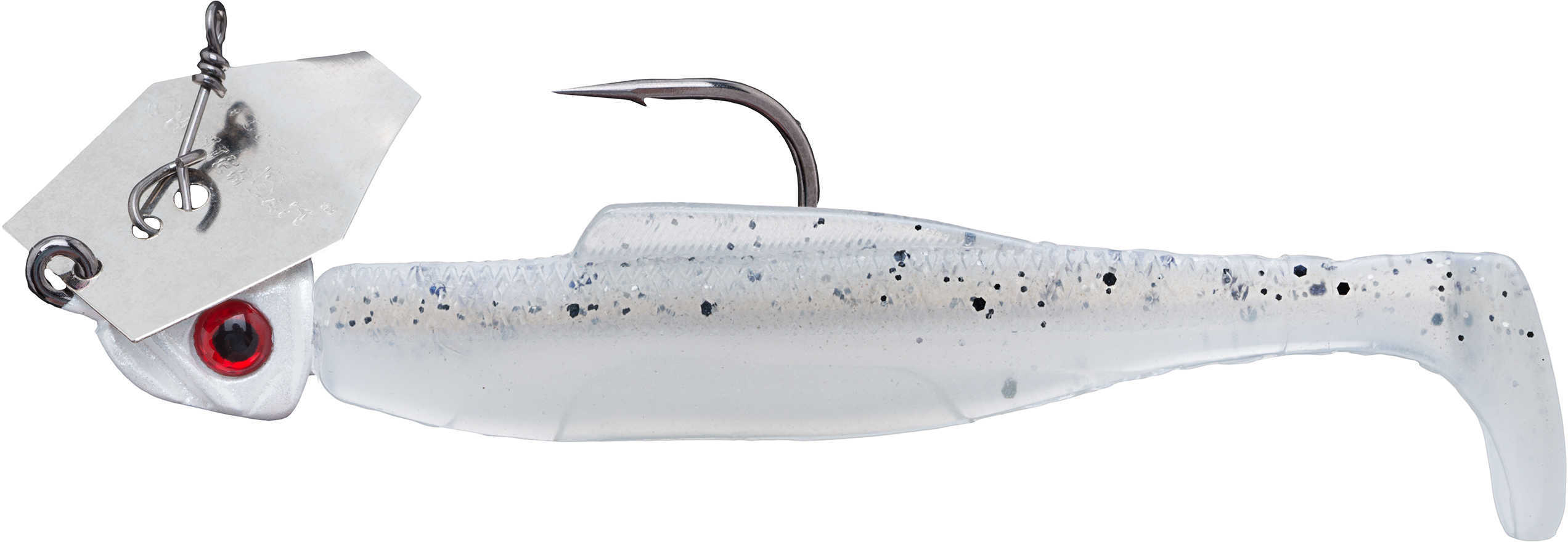 Z-Man / Chatterbait Diezel 1/4Oz Silver/Blue Glimmer Model: CBD14-08