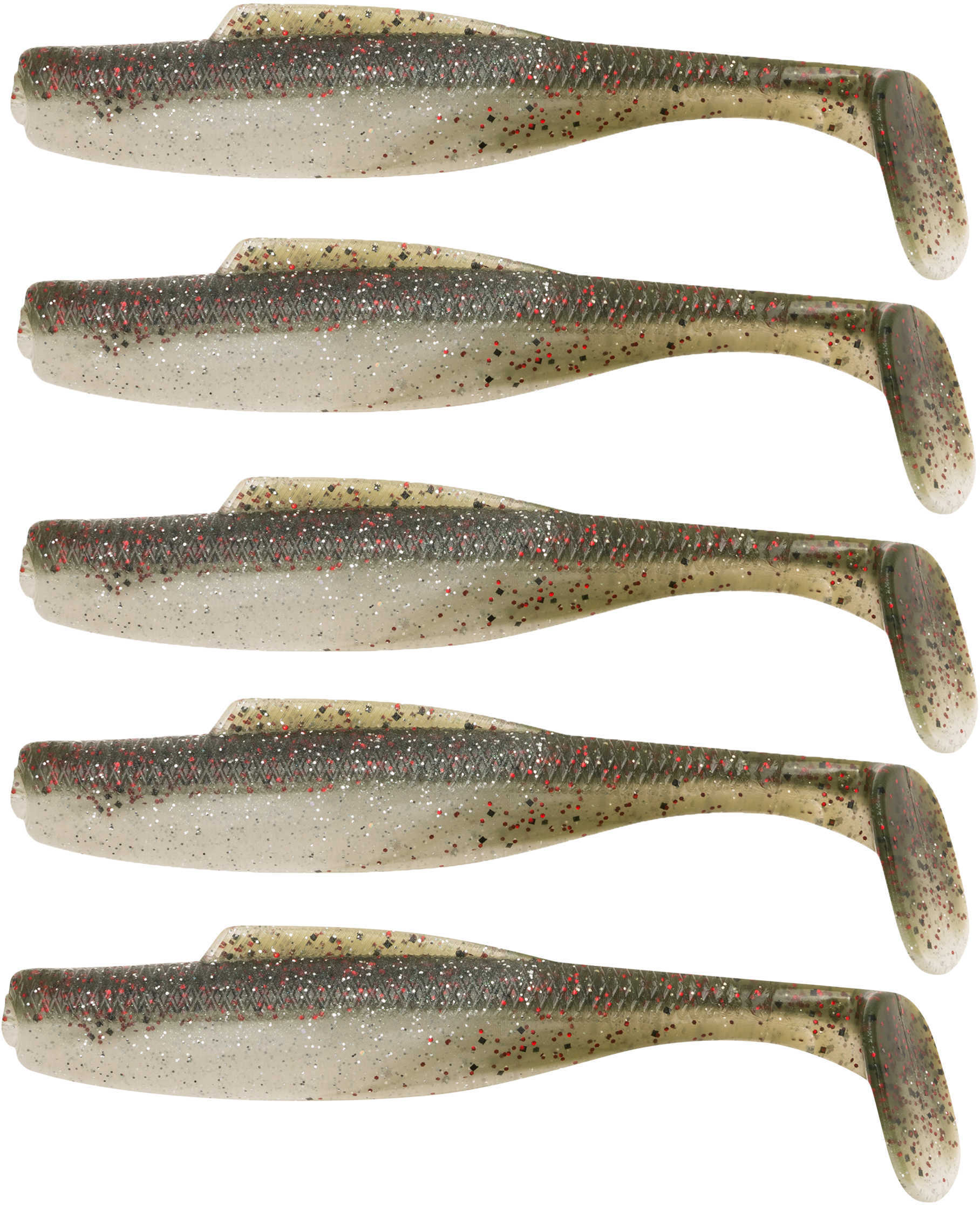 Z-Man / Chatterbait 4" Minnow, Redbone, 5-Pack Md: DMIN266PK5