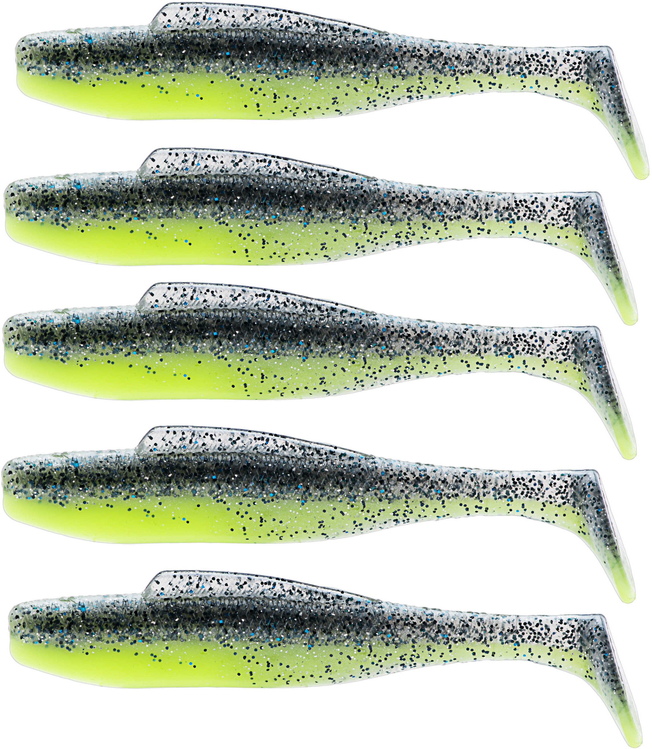 Z-Man DieZel MinnowZ Lures 4" Length, Sexy Mullet, Package of 5