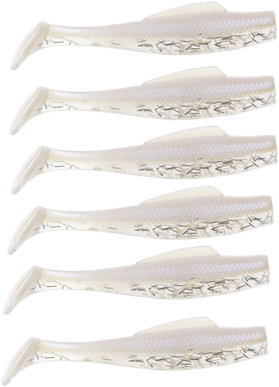 Z-Man Minniowz Soft Plastic Lures 3" Length, Opening Night, Package of 6