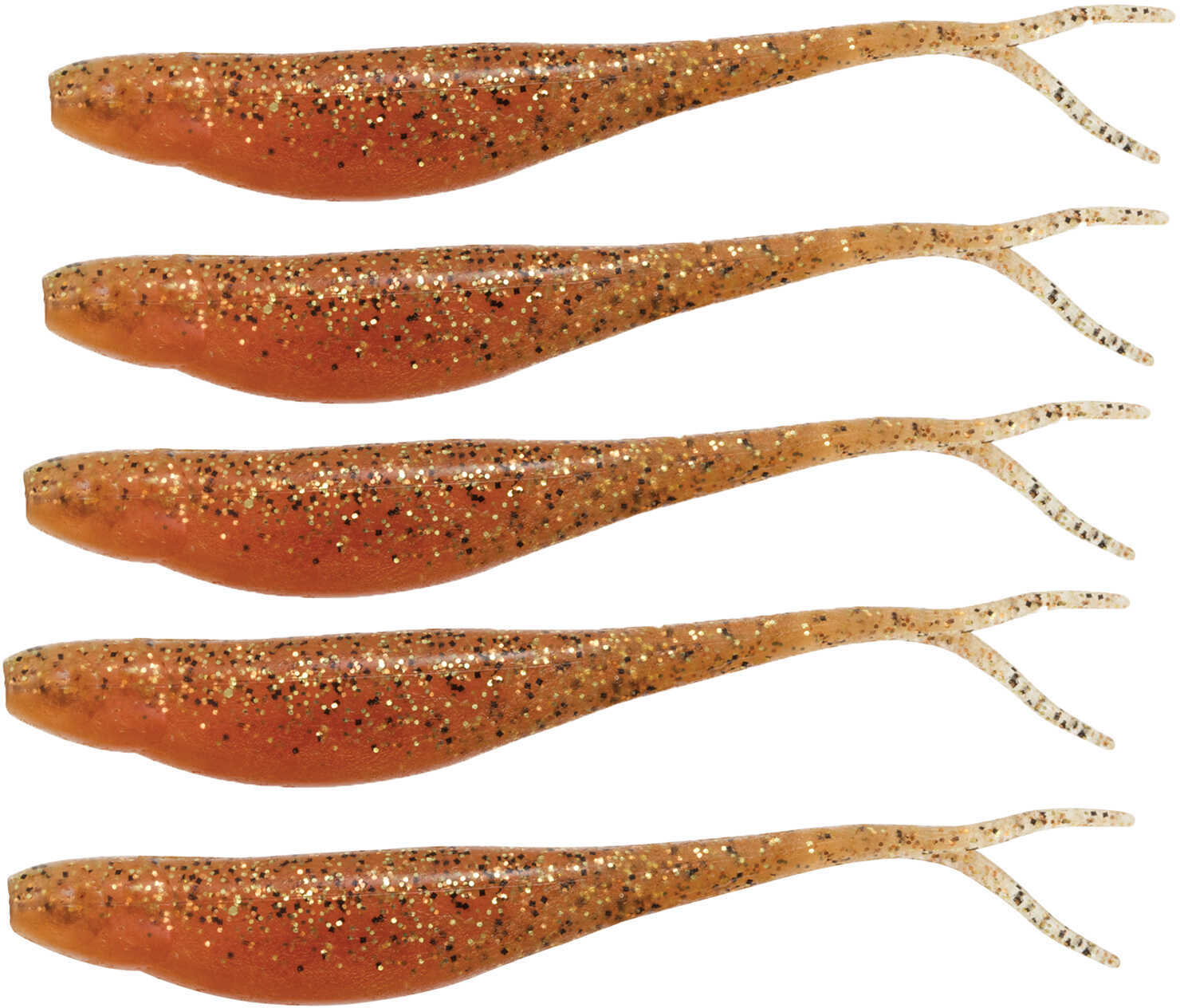 Z-Man / Chatterbait Scented Jerk ShadZ 5-Inch Lure New Penny 5-Pack Md: SJS5-261PK5