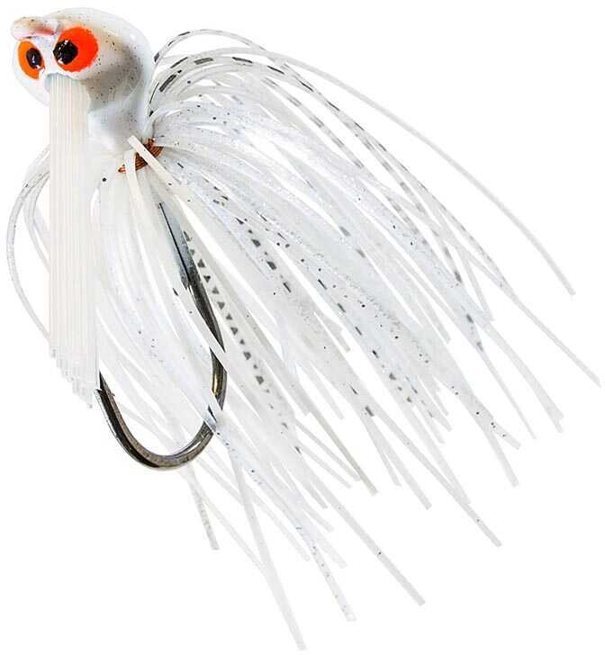 Z-Man CrossEyeZ Flipping Jig, 1/2-Ounce White Lightning, 1-Pack Md: CEFL12-06