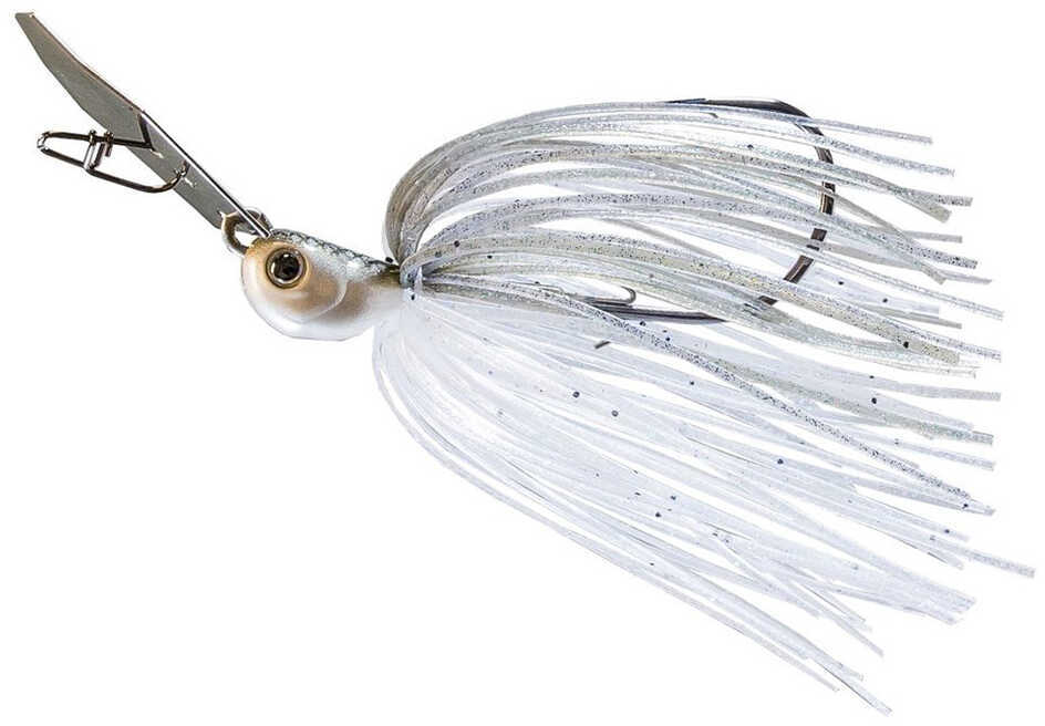 Z-Man Chatterbait Jack Hammer Jig, 3/8 Ounce, White, Pack of 1 Md: CBJH38-01