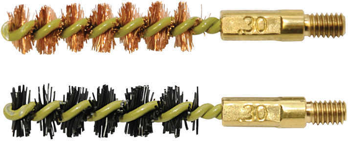 Otis Technologies Bore Brush .30 Caliber 2-Pk 1-Nylon 1-Bronze 8-32 Thread