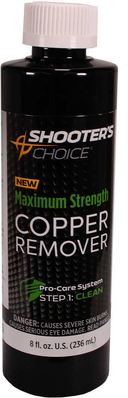Shooters Choice Copper Remover Totally removes or gilded metal fouling in firearm bores put there jacketed CRS08
