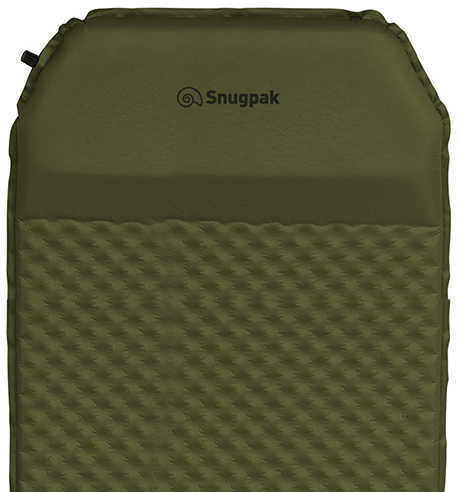 Proforce Equipment Snugpak Elite XL Self Inflating Mat/Built-in Pillow, Olice Drab