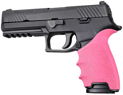 Hogue Handall Grip Sleeve Beavertail, Sig Sauer P320, Pink