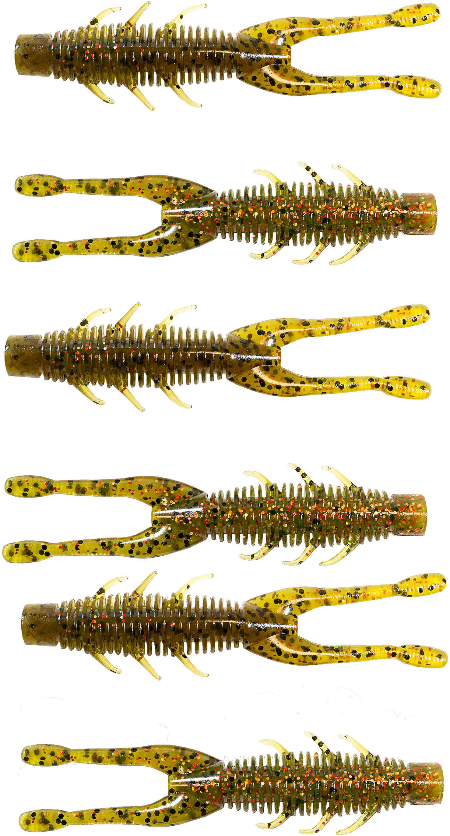 Z-Man TRD Hogz Lures 3" Length, Canada Craw, Package of 6