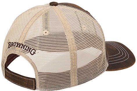 BRN MESH BACK CAP SALTWOOD BROWN