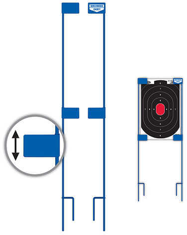 Birchwood Casey Sharpshooter Target 36" Adjustable Stakes 49013