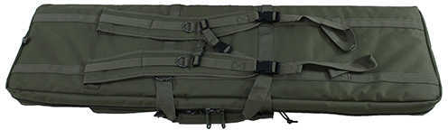 Bulldog Cases Double Rifle Tactical 43", Green Md: BDT60-43G