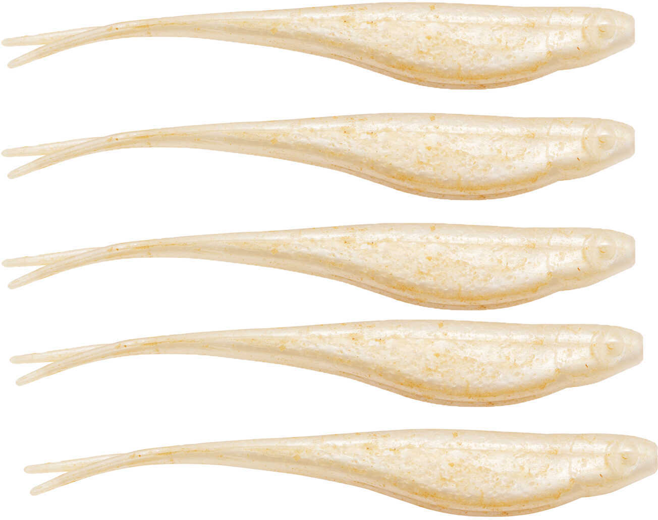 Z-Man / Chatterbait Scented Jerk ShadZ 5-Inch Lure Pearl 5-Pack Md: SJS5-84PK5