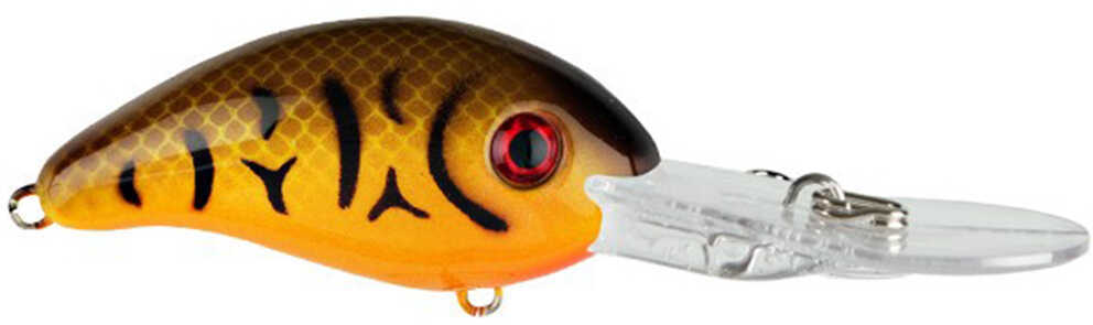 Strike King Lures Pro-Model 3XD Series Crankbaits Freshwater 2" Length 7/16 oz #6 Hook Size Orange Belly Craw Packa