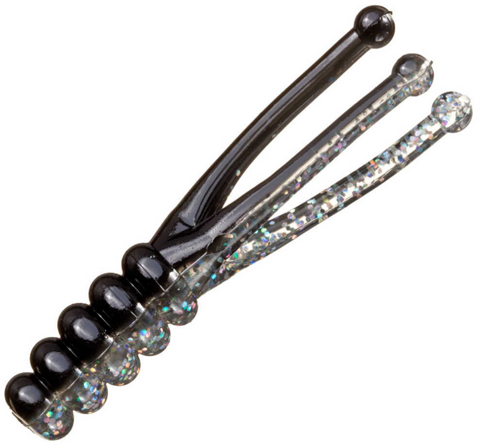 Strike King Mr Crappie Joker Tuxedo Black Sparkle 6pk