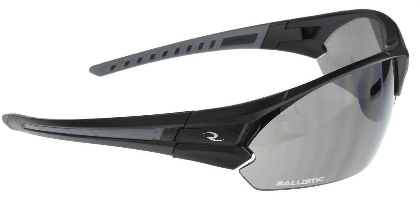 Radians Tactical Safety Eyewear Matte Black/Gray Frames, Clear Lens