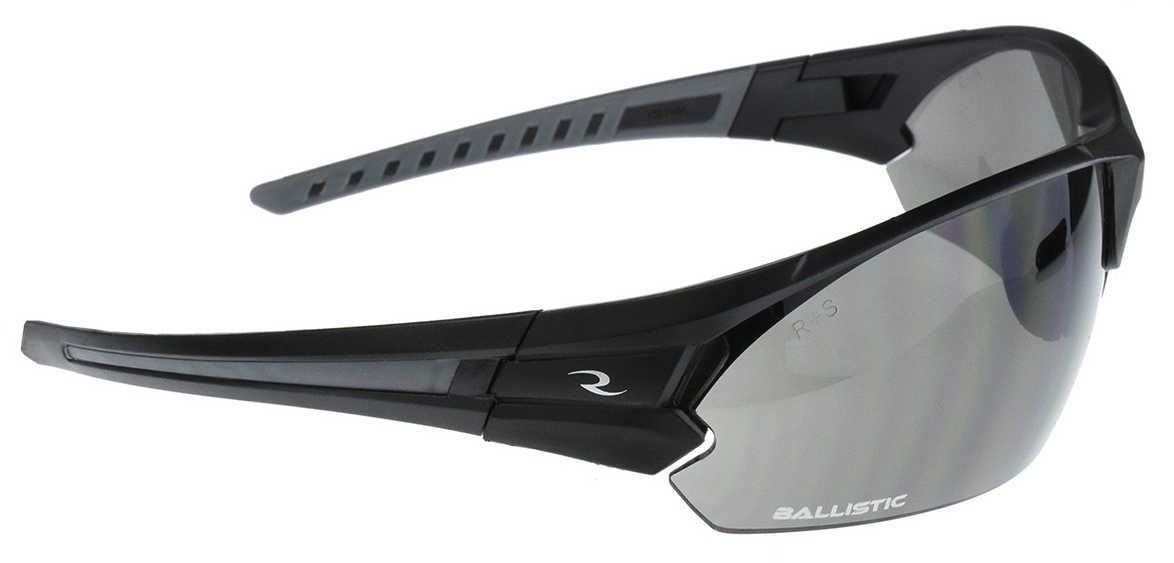 Radians Tactical Safety Eyewear Matte Black/Gray Frames, Smoke Lens