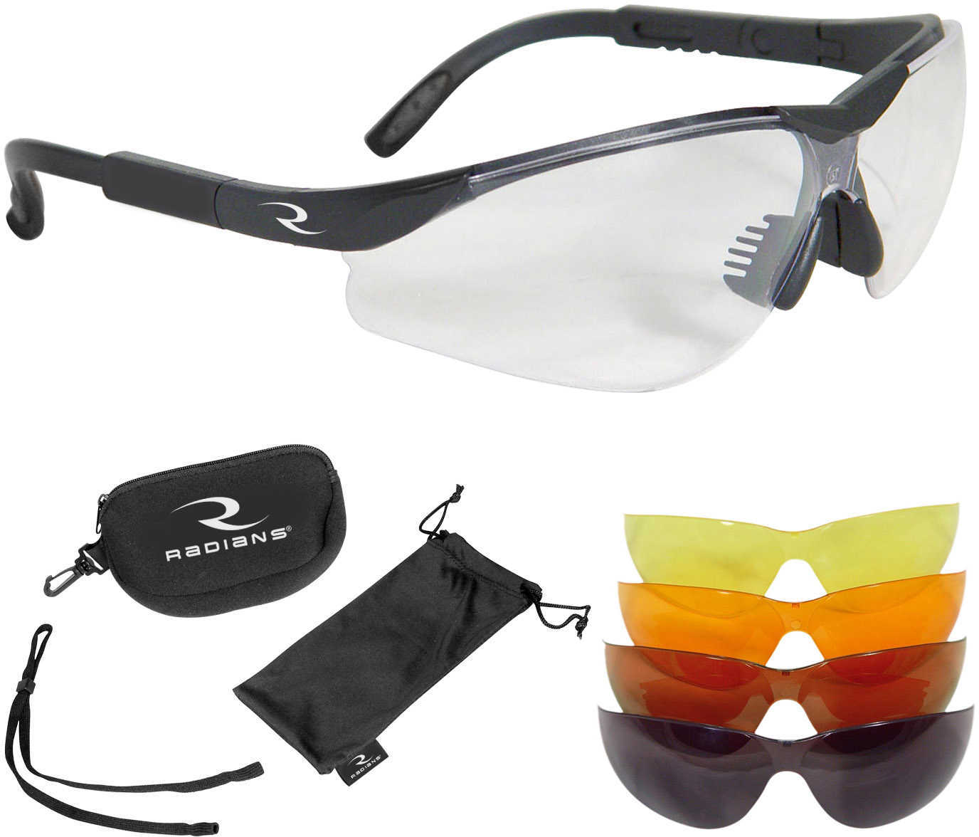 Radians T-85 Glasses 5-Lens Kit T85RC-img-1