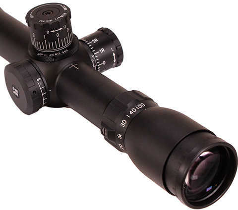Sightron SIII Long Range Zero Stop Riflescope 10-50x60mm 30mm Tube Side Focus Tactical Knob Matte MOA-H Reticl