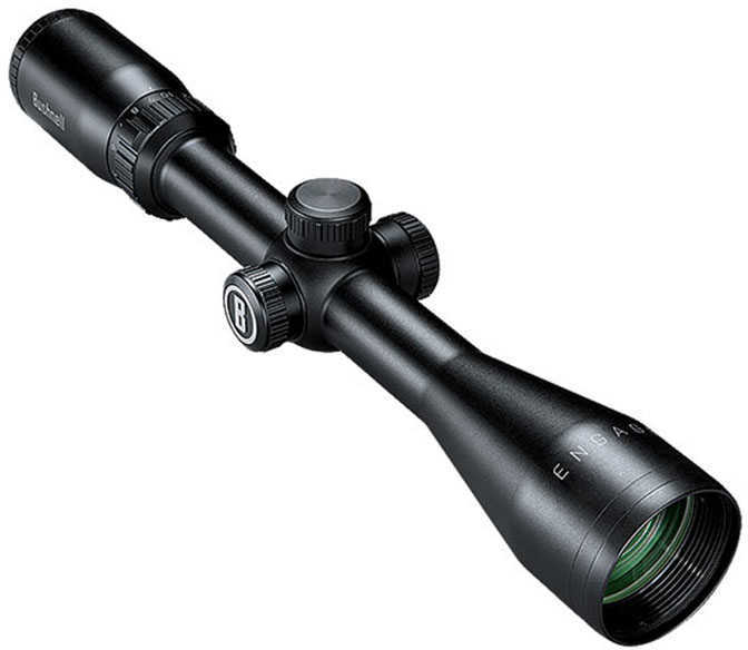 Bushnell Engage Riflescope 4-12x40mm, 1" Main Tube, Side Focus, Deploy MOA Reticle, Matte Black