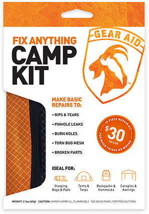Gear Aid enacious Tape Camp Repair Kit