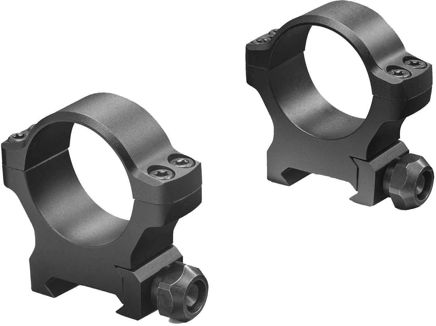 Leupold Backcountry Cross-Slot Weaver-Style Rings 1" Diameter, Low Height, Matte Black