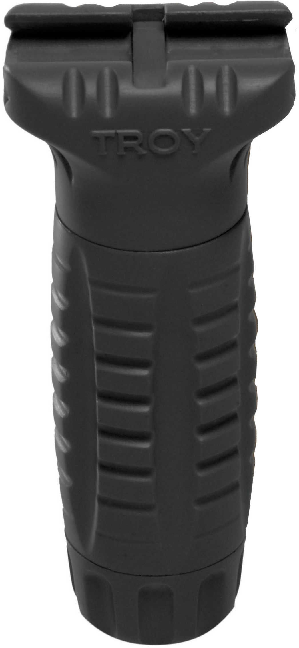 Troy Battle Ax CQB Grip Fits Picatinny Lightweight Polymer Design Waterproof Storage Compartment and Aggressive Ridged P