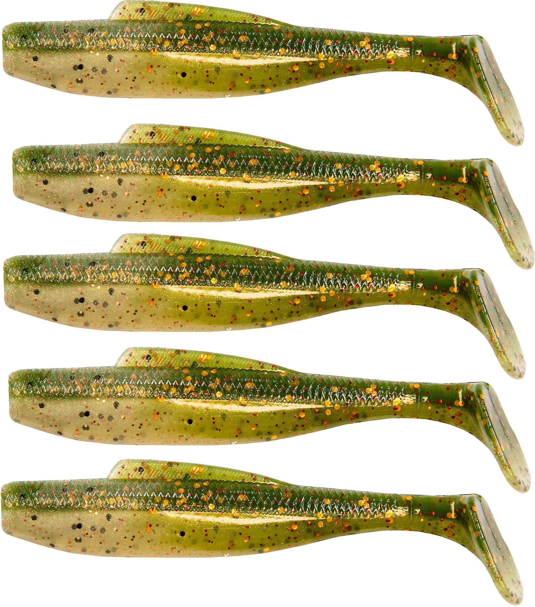 Z-Man DieZel MinnowZ Lures 4" Length, Redfish Toad, Package of 5