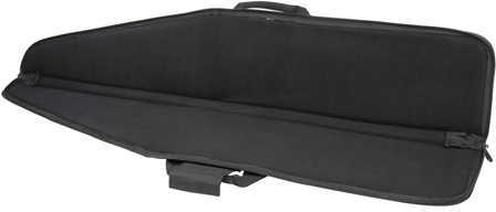 NCSTAR 2958 Series Shotgun Case Black Nylon 48" Length Metal Lockable Zipper Pulls Includes Adjustable 2" Shoulder Strap