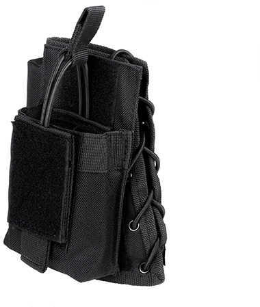 NCSTAR Black Stock Riser with Mag Pouch Fits Most Rifles Ambidextrous Holds All AR and AK Mags