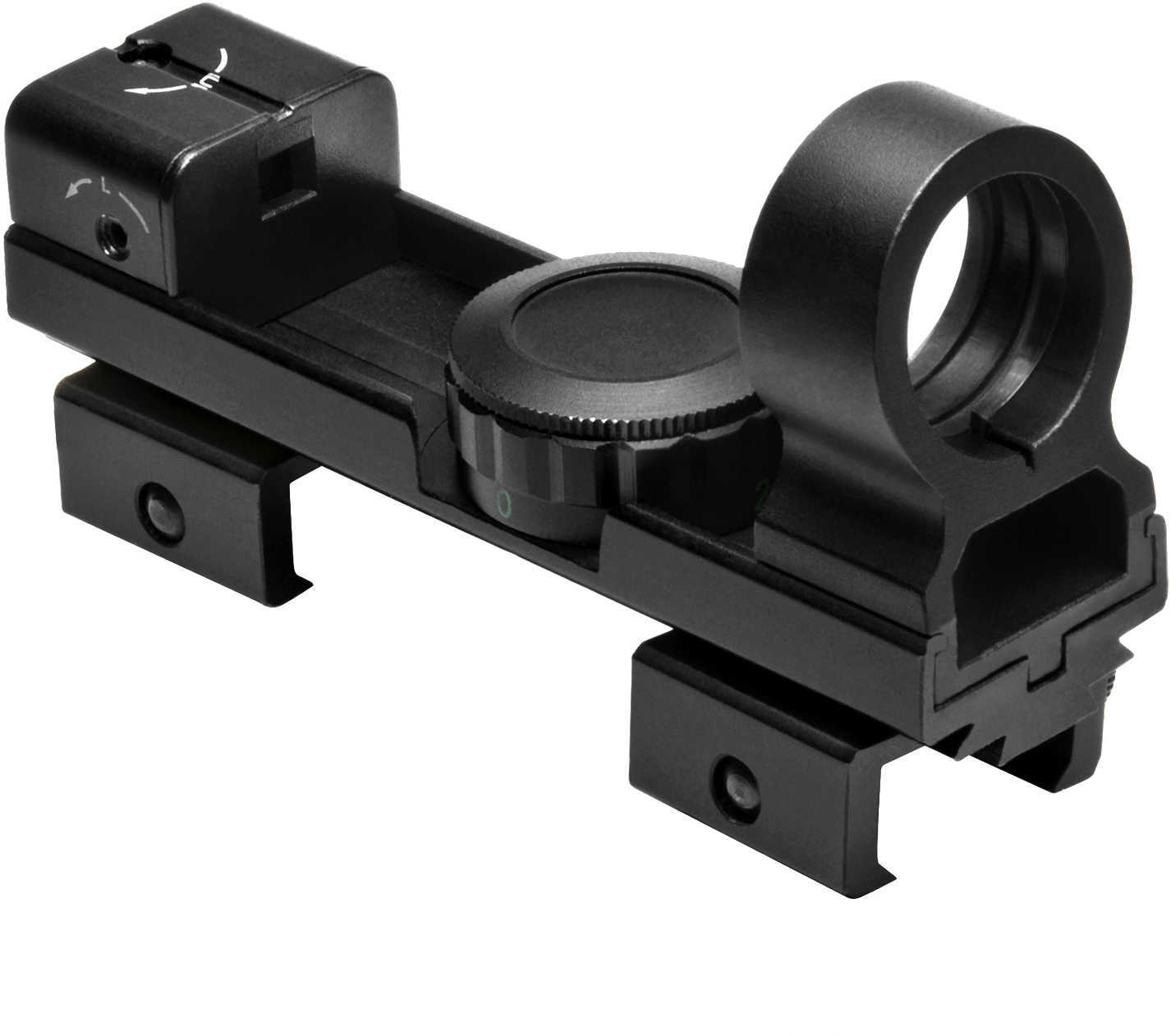 NcStar Red/Green Dot Reflex Sight 1x25, Black DAB