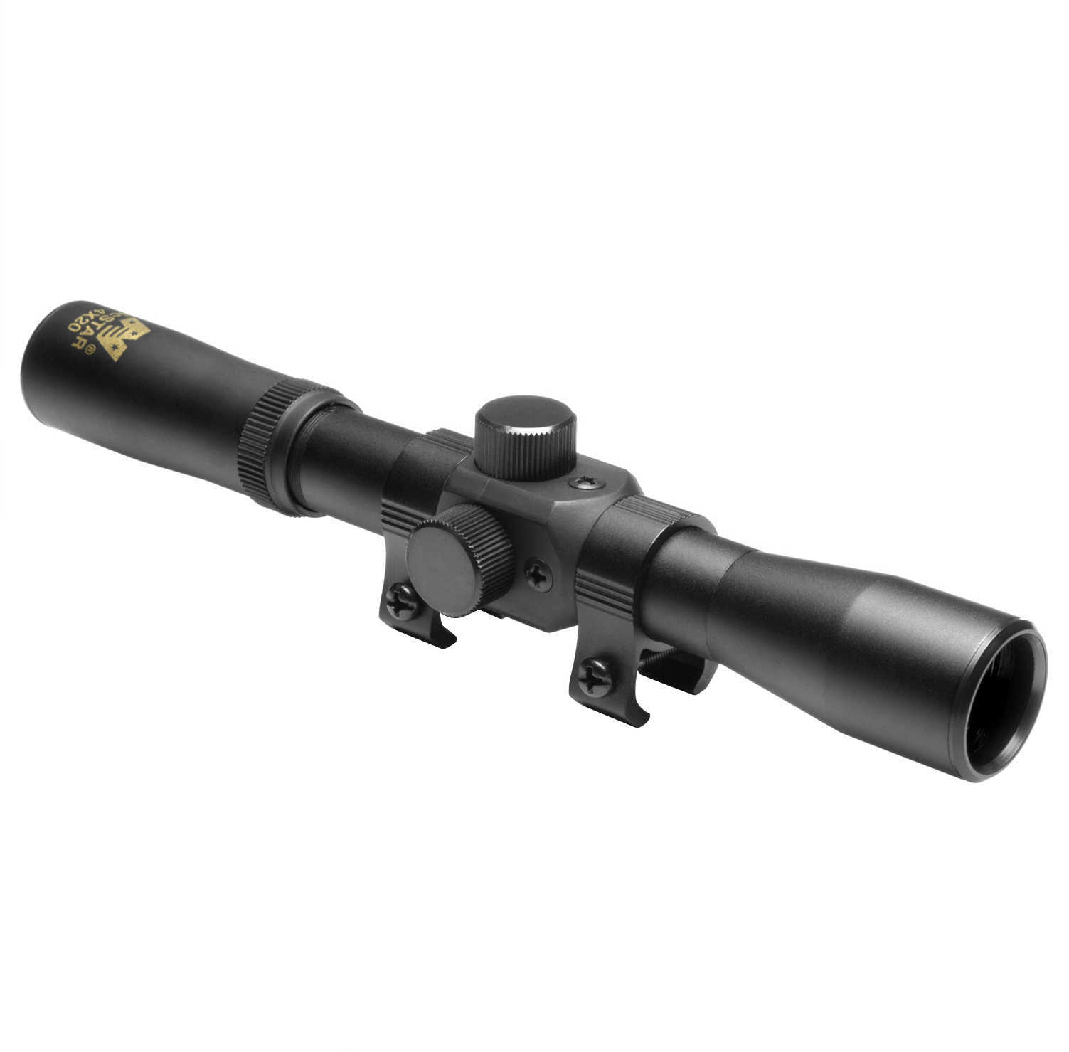 NcStar Tactical Scope Series 4x20 Compact Airgun Scope/Blue Lens SCA420B