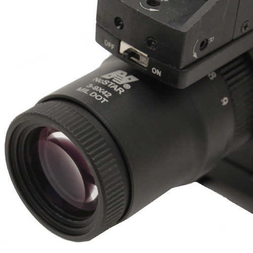 NCSTAR 3-9X42 Scope with Micro Dot Magnification 42mm Objective Lens Black MOA Red Fits Weaver/ Picatinny Rai